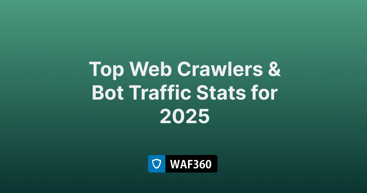 Top Web Crawlers & Bot Traffic Stats for 2025